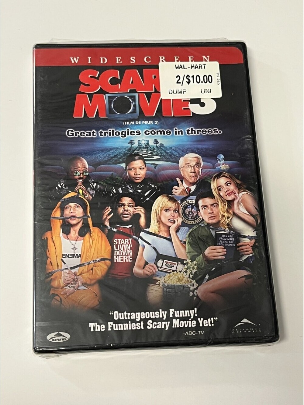 David Zucker Scary Movie 3 DVD 2004 New